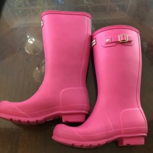 Hunter rain boots